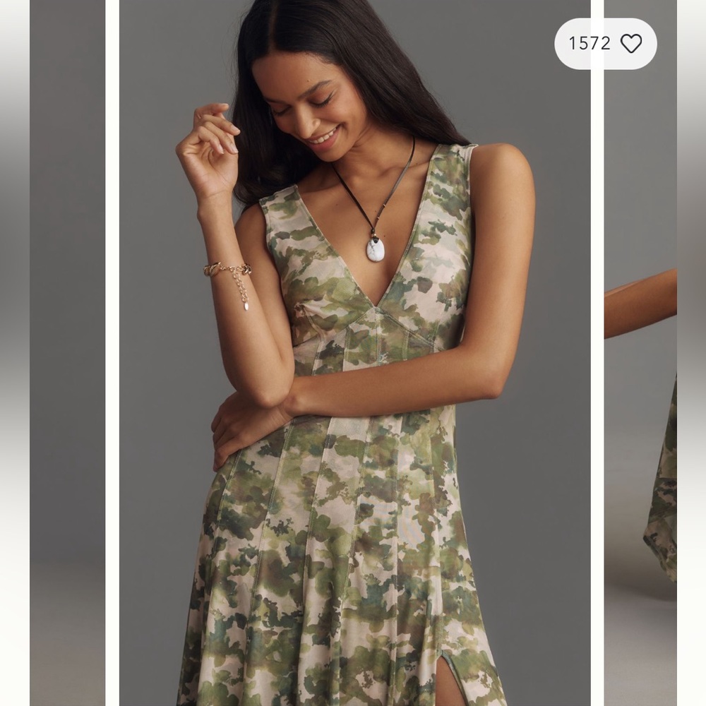 Anthropologie mesh dress by Pilcro size Small